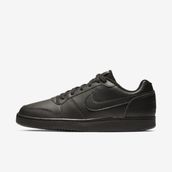 Nike Ebernon Low - Férfi Utcai Cipő - Fekete/Fekete